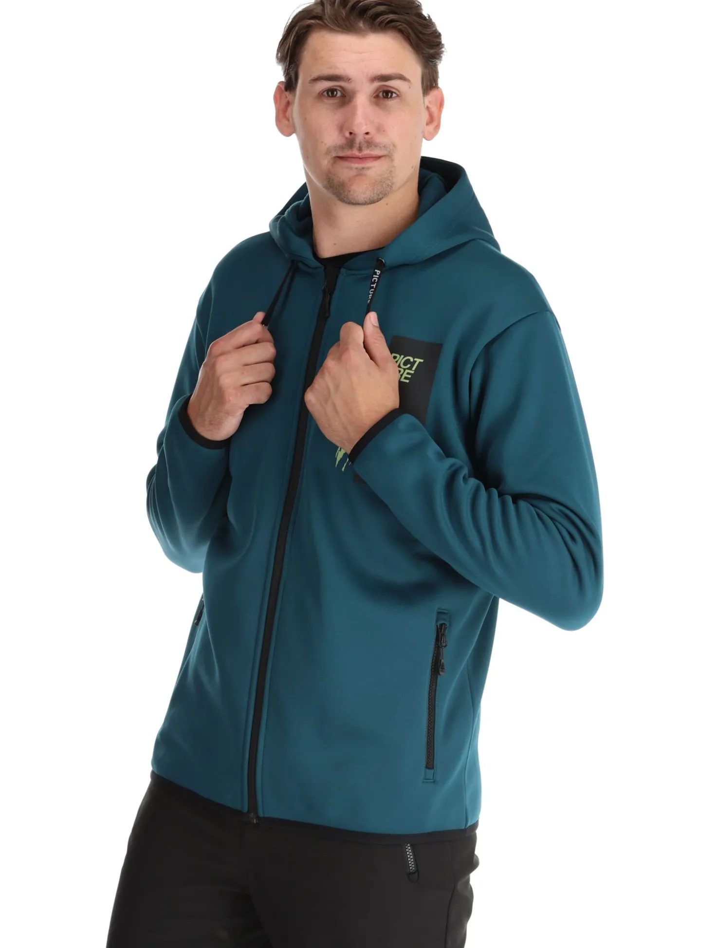 Park Zip Tech Hoodie vest heren