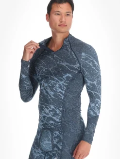 Performance Warm Blackcomb BL Top Turtle Neck L/S Half Zip skipully heren