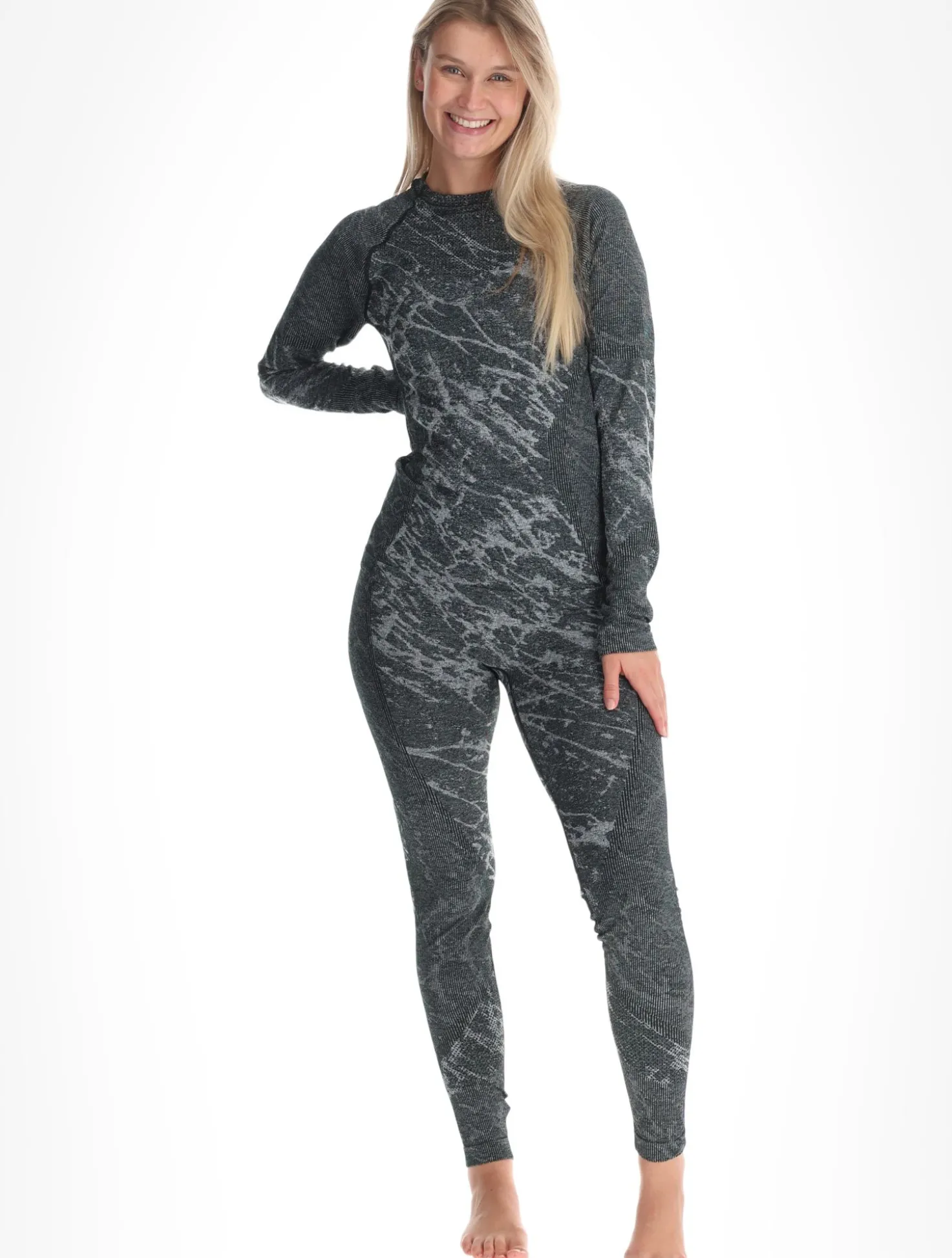 Performance Warm Blackcomb BL Top Crew Neck L/S thermoshirt dames