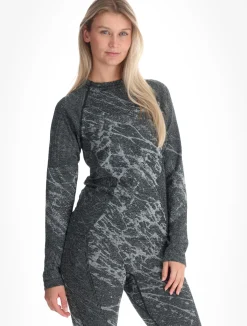 Performance Warm Blackcomb BL Top Crew Neck L/S thermoshirt dames