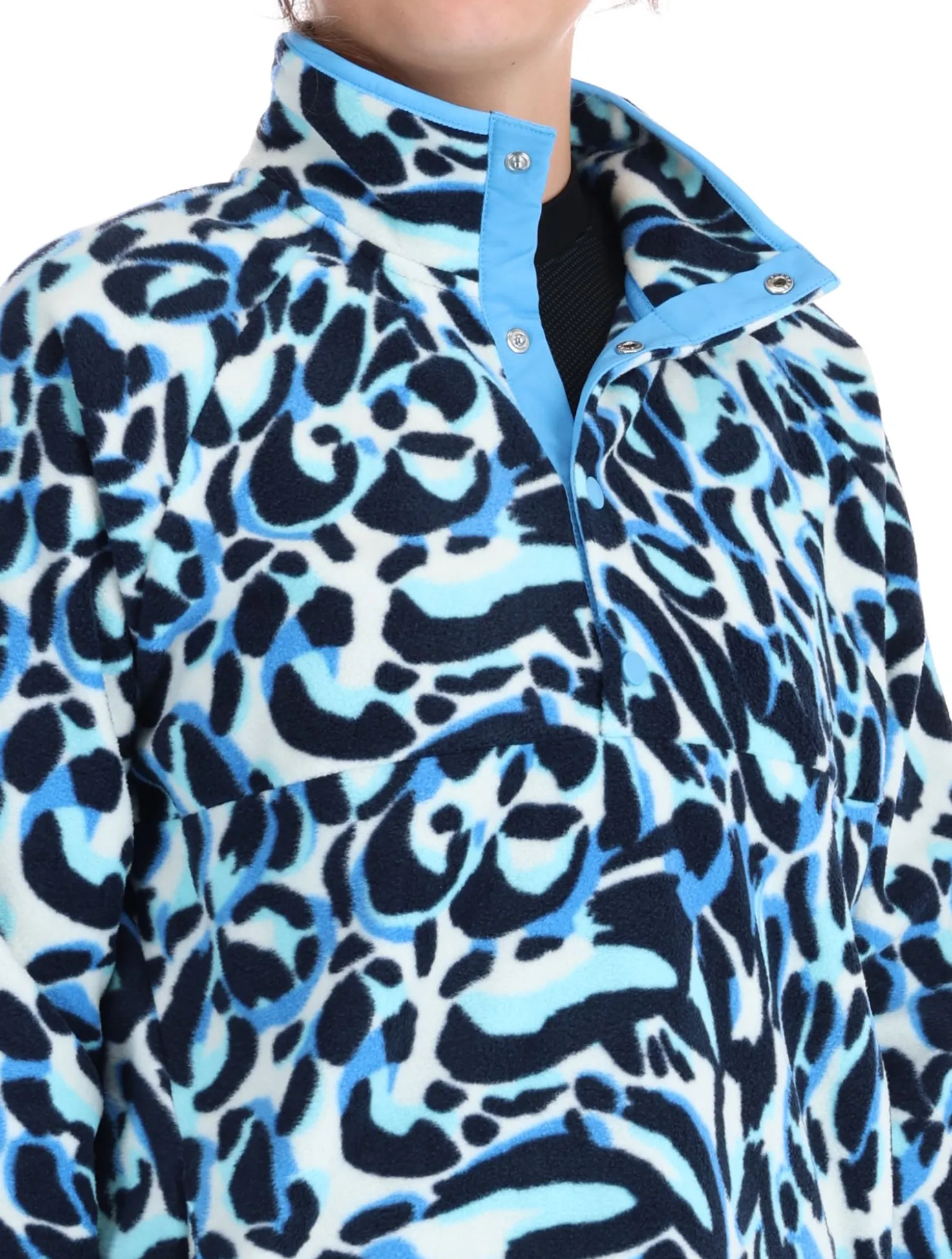 Printed Fleece W skipully dames