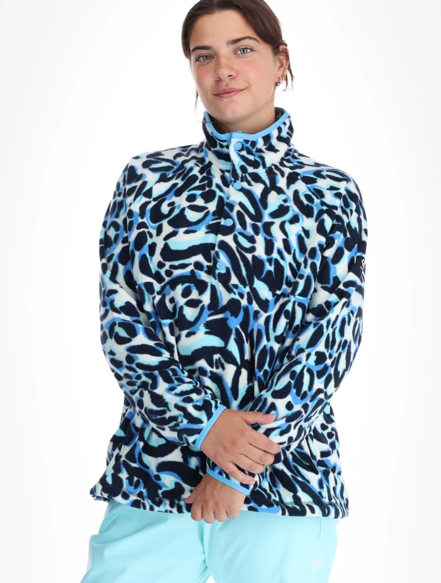 Printed Fleece W skipully dames