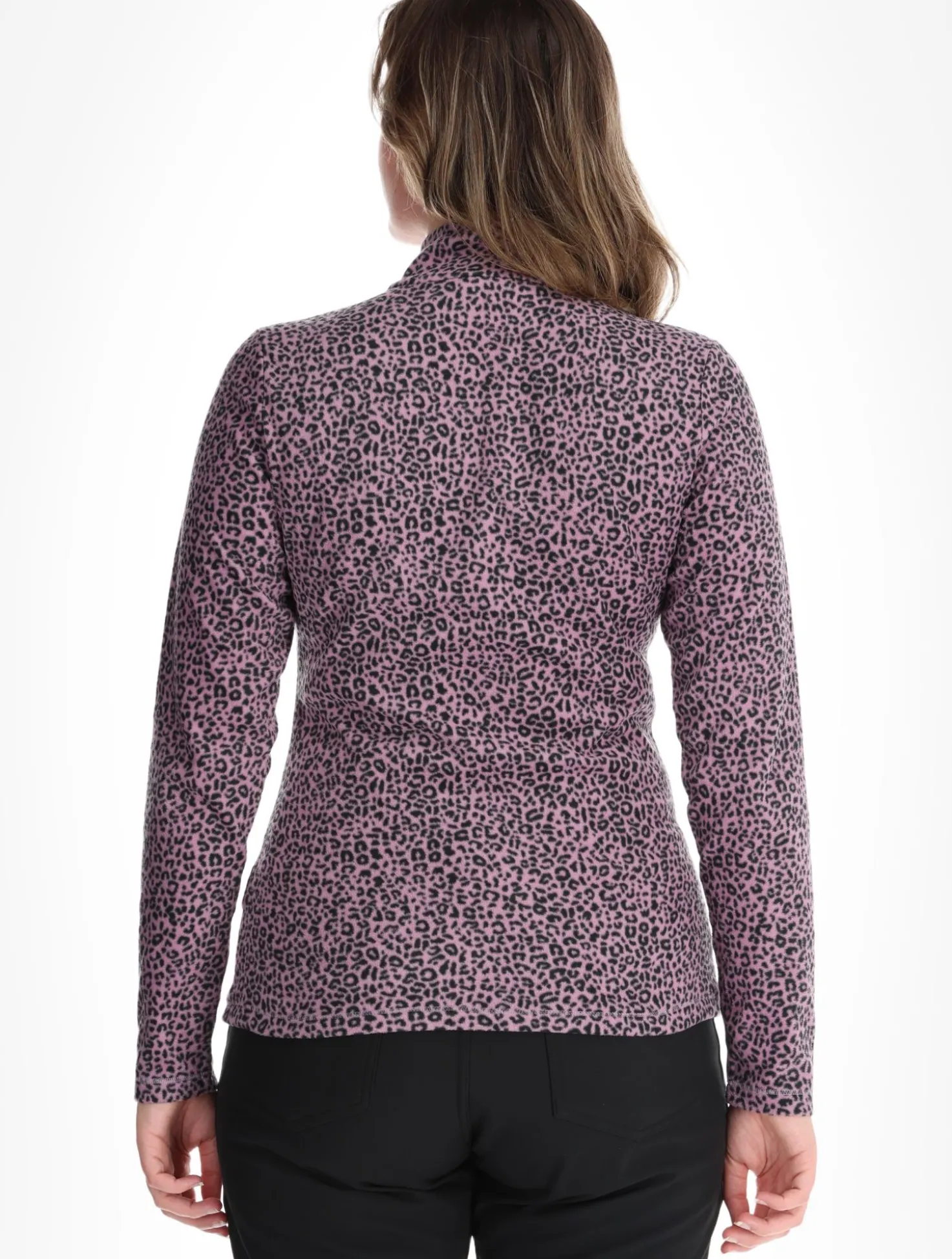 PRTRefuzzy 1/4 Zip Active Top skipully dames