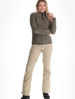 PRTRefuzzy 1/4 Zip Active Top skipully dames