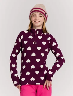 PRTTopsy JR 1/4 Zip Active Top skipully kinderen