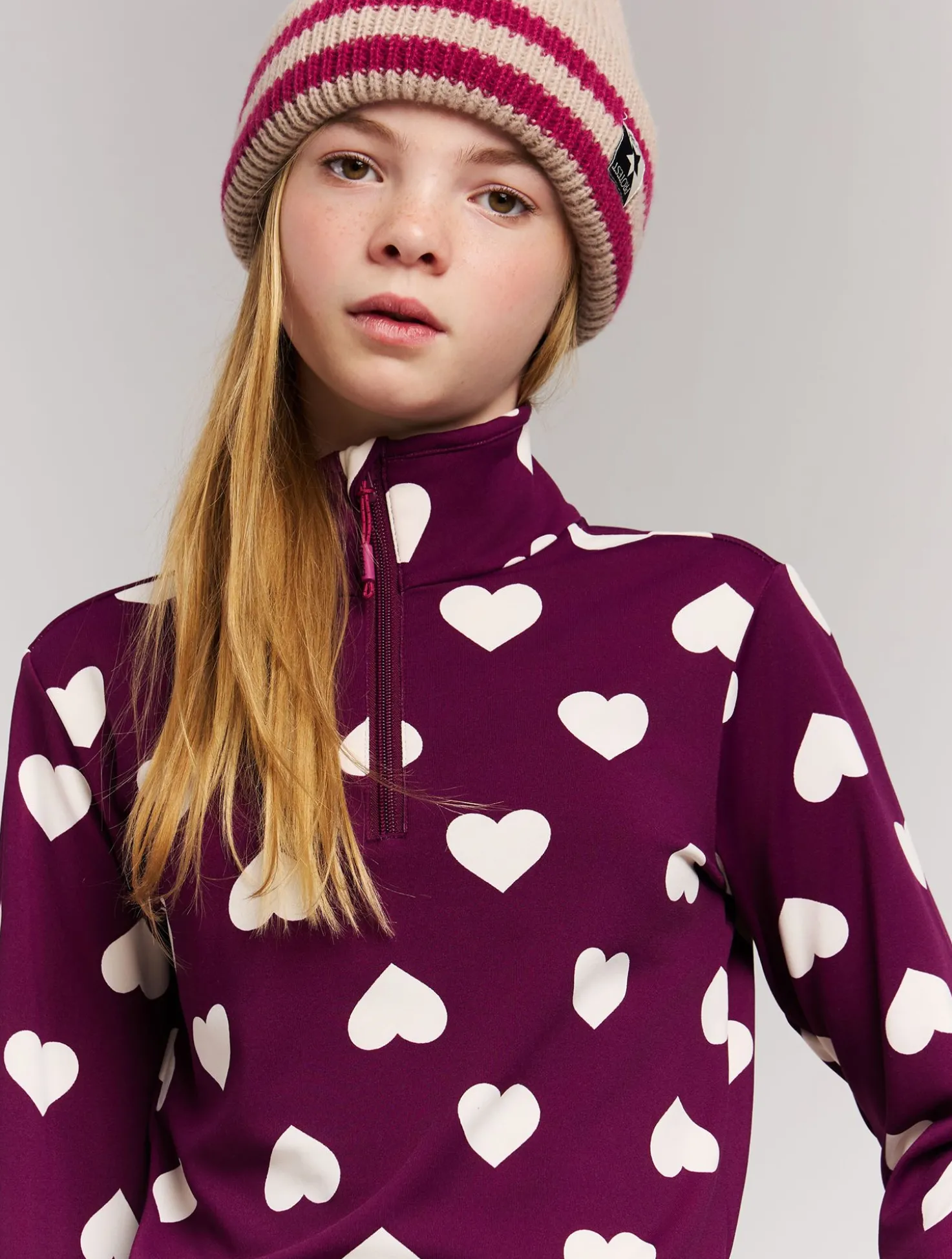 PRTTopsy JR 1/4 Zip Active Top skipully kinderen