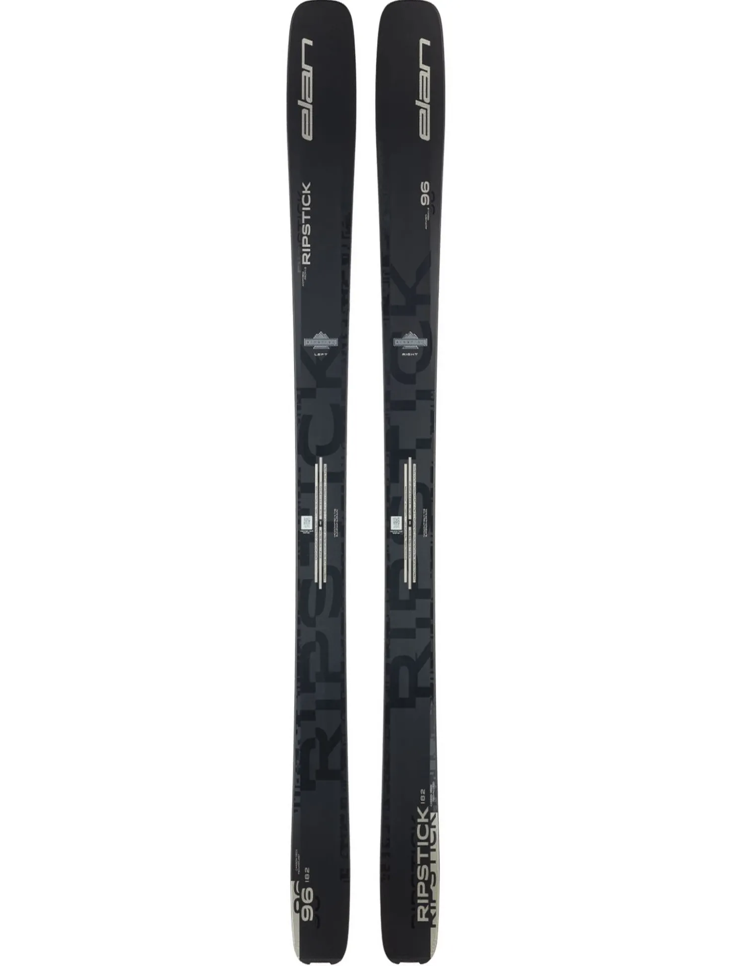 Ripstick 96 Black Edition flat ski - zonder binding unisex
