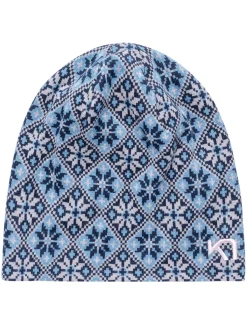 Rose Beanie - 100% Merino Wool muts dames