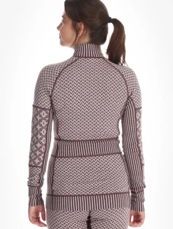 Smekker Half Zip Base Layer - 100% Merino Wool skipully dames