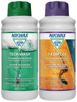 Twin 1 liter tech wash en TX direct was- & impregneermiddel unisex