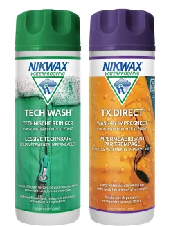 Twin 300ml Tech wash en Tx direct was- & impregneermiddel unisex