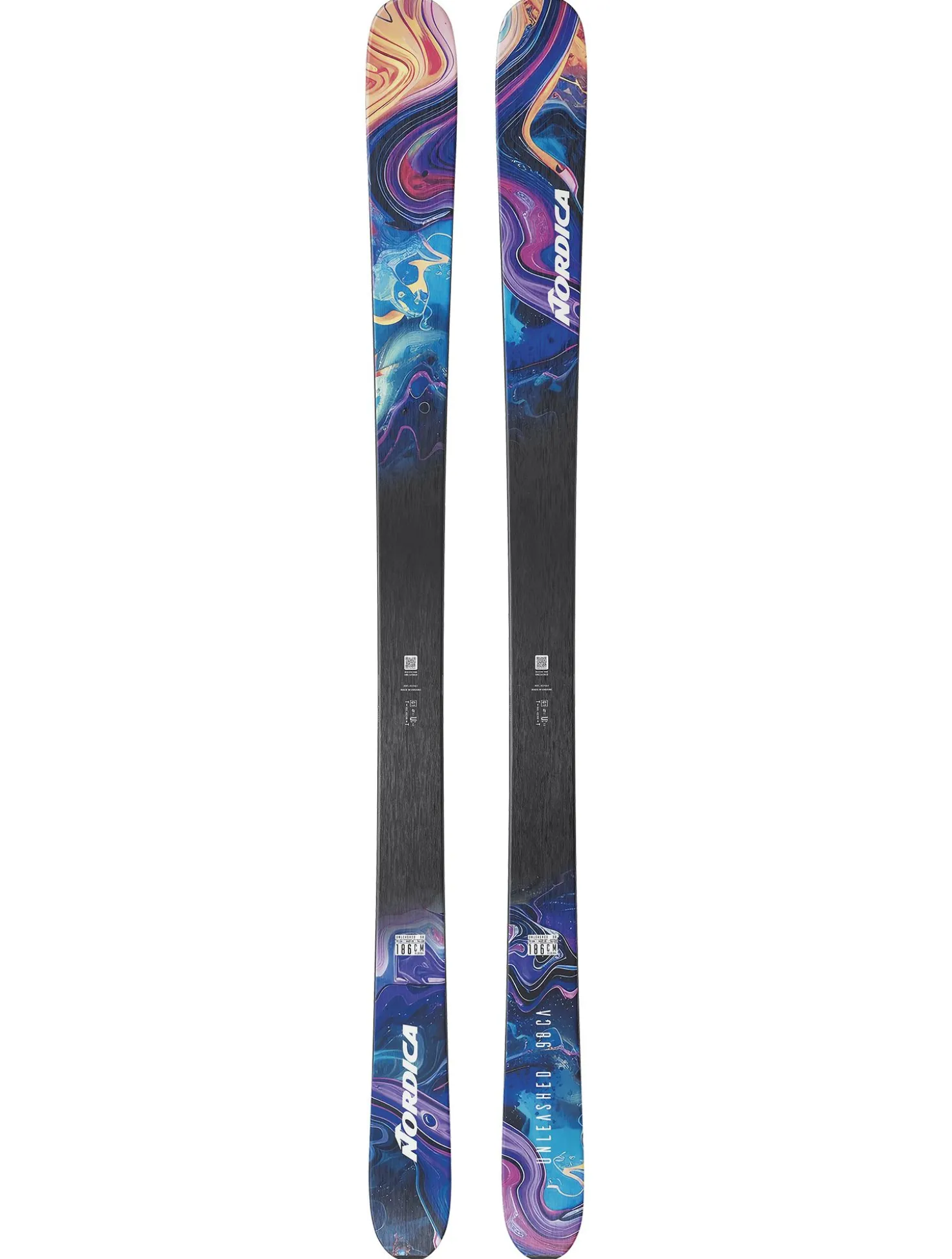 Unleashed 98 Ca flat ski - zonder binding unisex