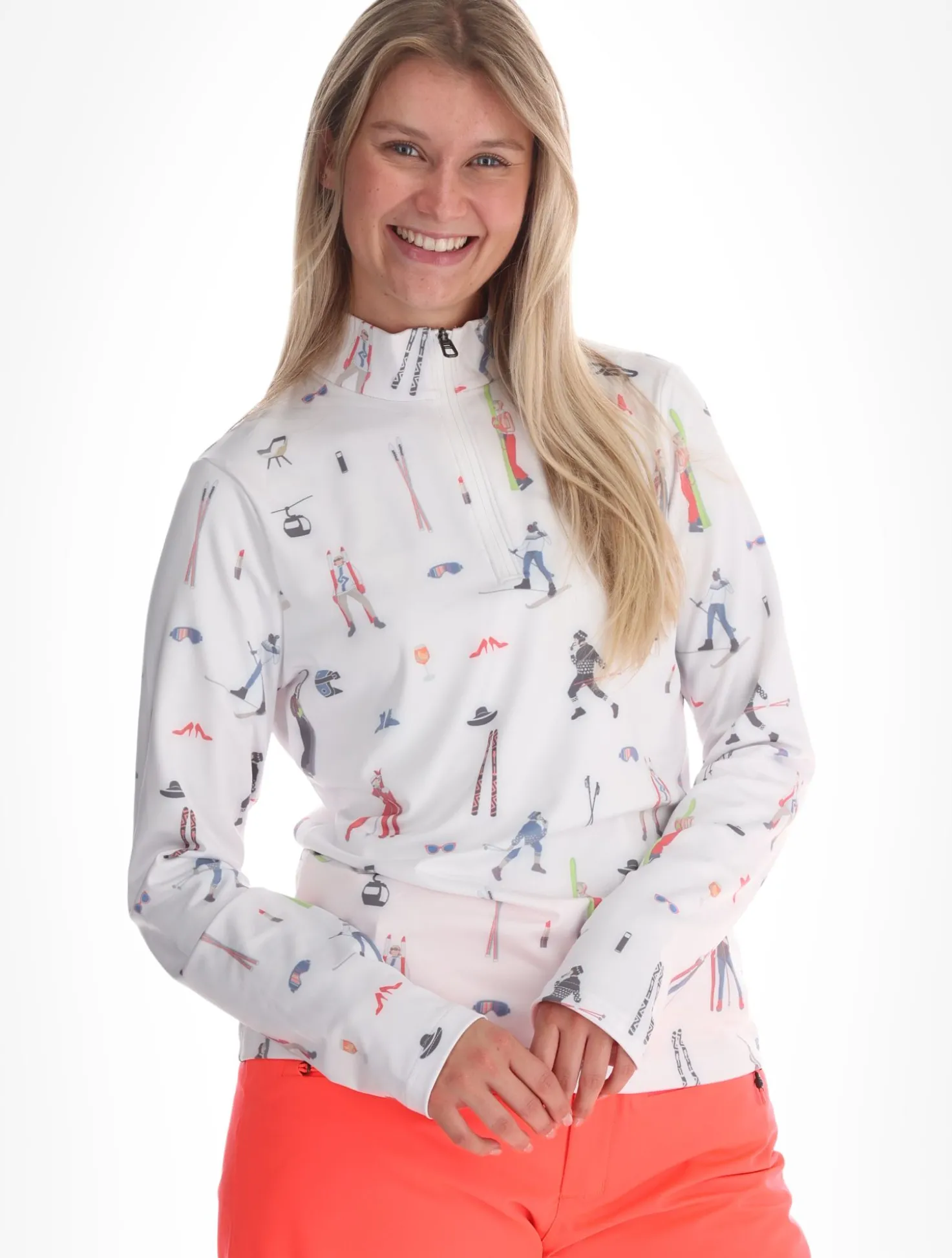 Vivid 1/2 Zip skipully dames
