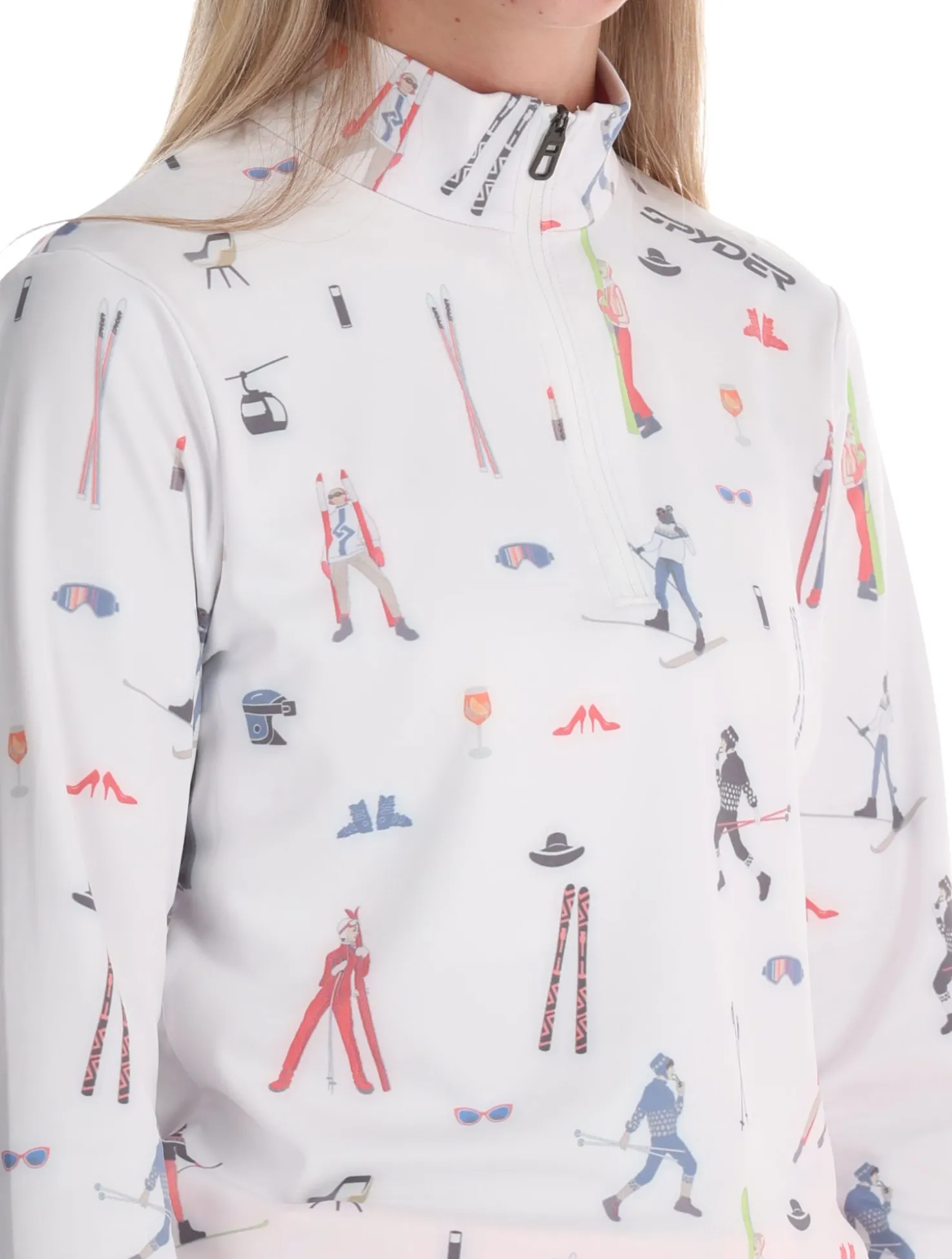 Vivid 1/2 Zip skipully dames