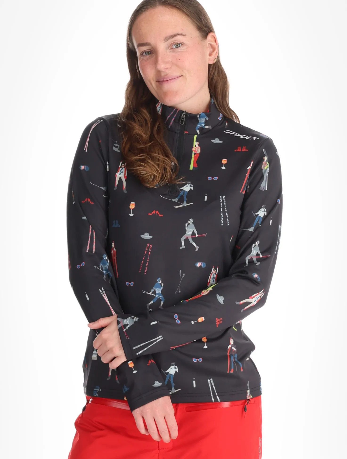 Vivid 1/2 Zip skipully dames