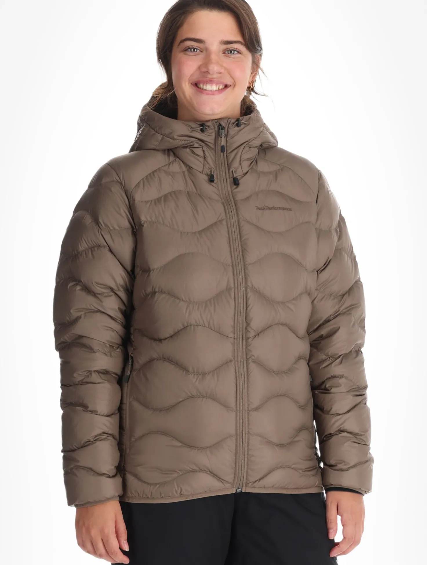 W Helium Down Hood donsjas dames