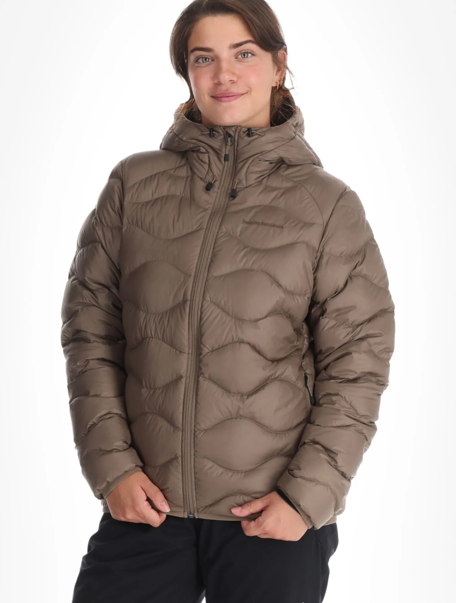 W Helium Down Hood donsjas dames