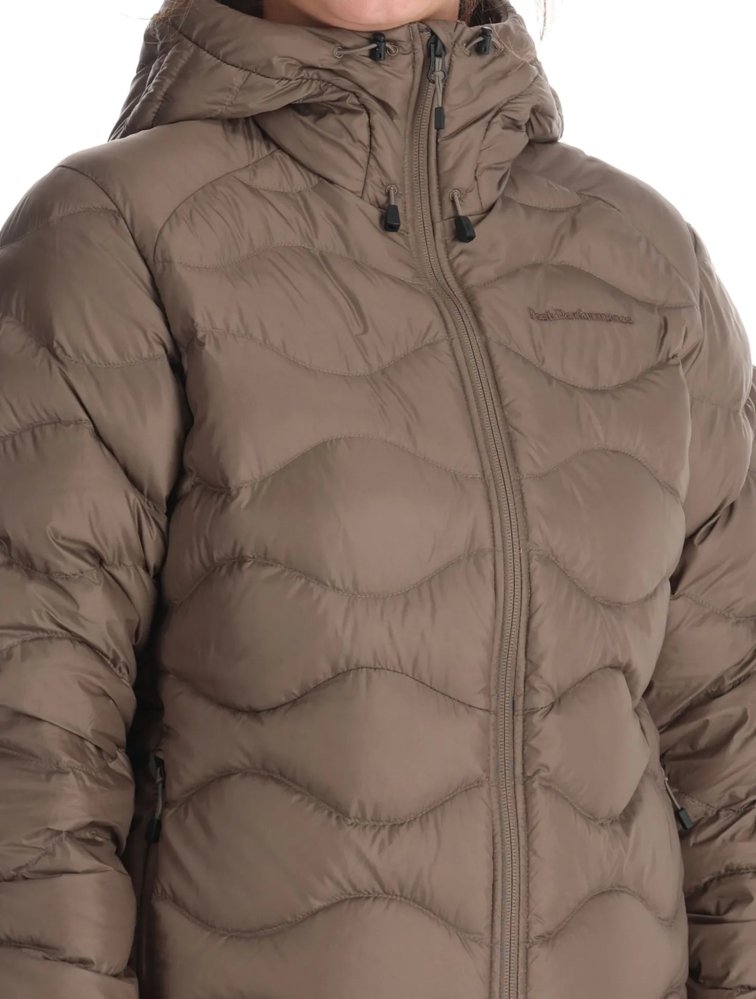 W Helium Down Hood donsjas dames