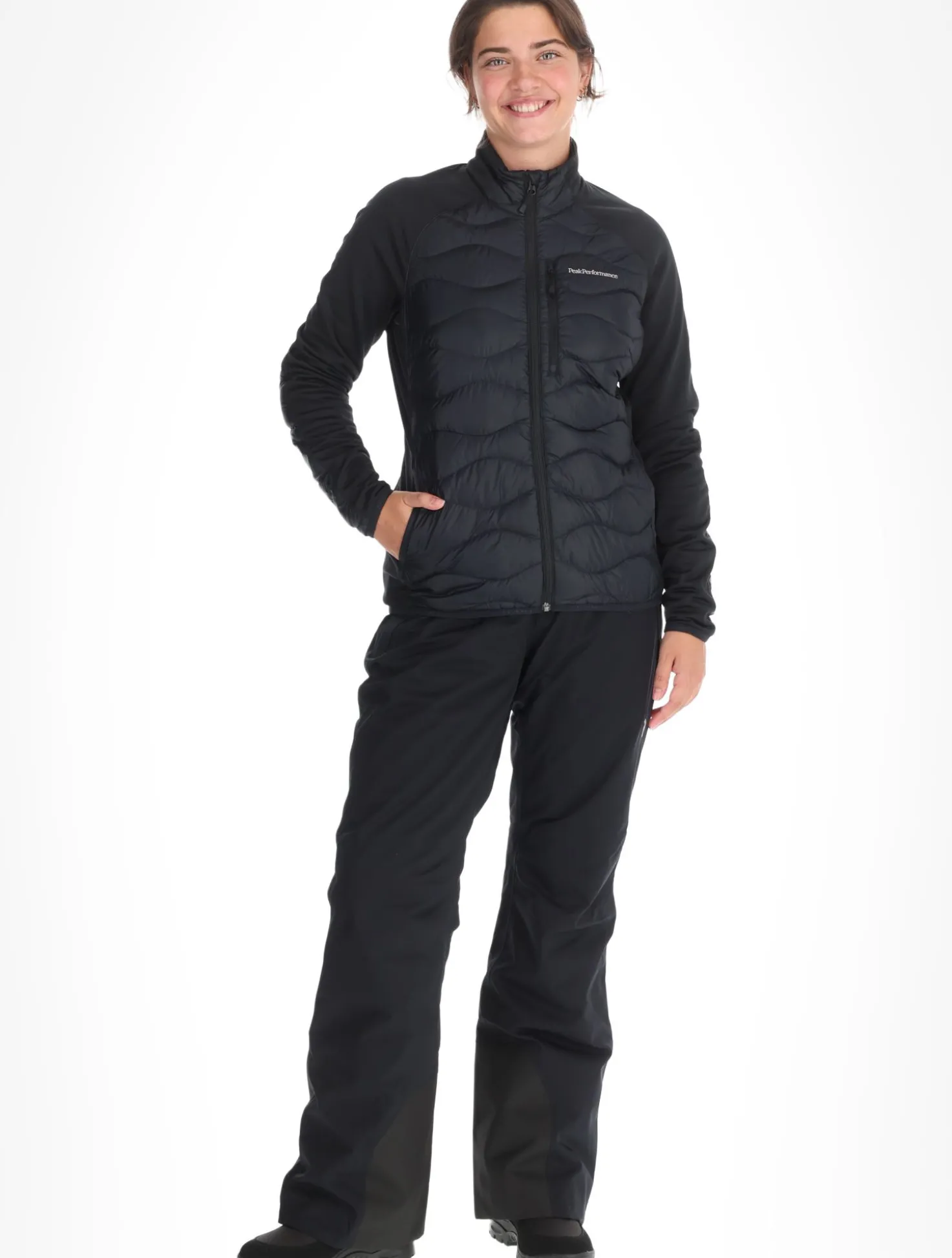 W Helium Down Hybrid Jacket donsjas dames