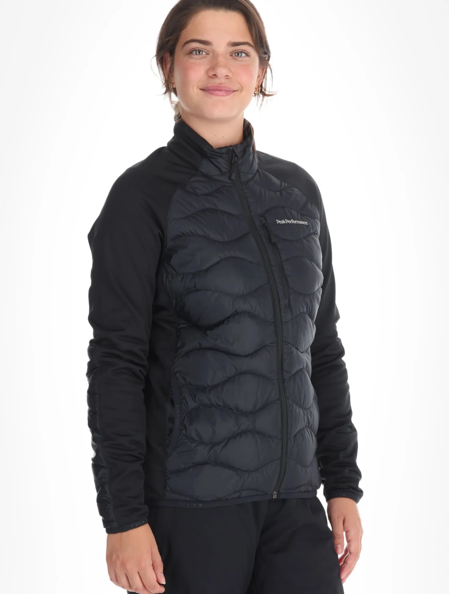 W Helium Down Hybrid Jacket donsjas dames