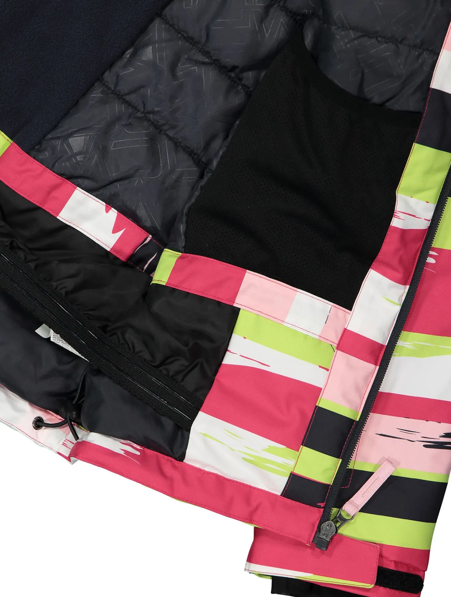 39W2085 JR G JACKET SNAPS HOOD ski-jas kinderen