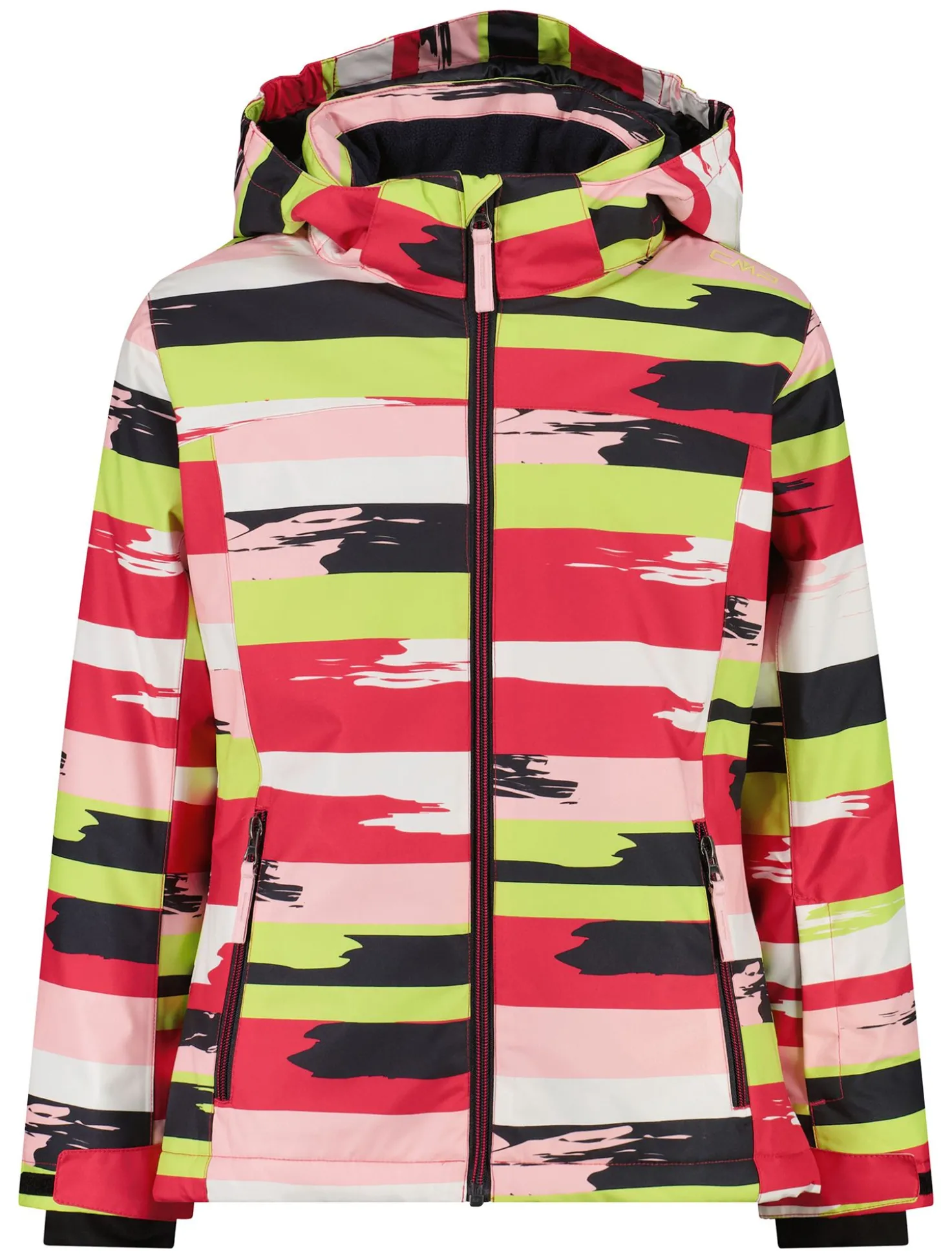 39W2085 JR G JACKET SNAPS HOOD ski-jas kinderen
