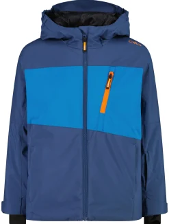 36W0744 JR Jacket Fixed Hood ski-jas kinderen