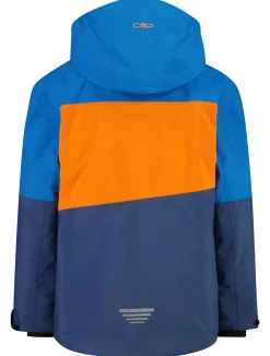 36W0744 JR Jacket Fixed Hood ski-jas kinderen