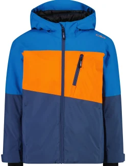 36W0744 JR Jacket Fixed Hood ski-jas kinderen