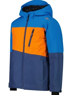 36W0744 JR Jacket Fixed Hood ski-jas kinderen