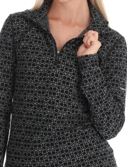 Women Merino 260 Oasis Vertex LS Half Zip skipully dames