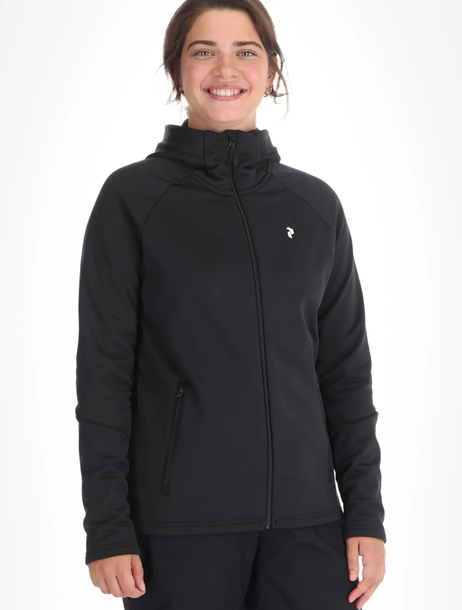 W Rider Essentials Zip Hood vest dames