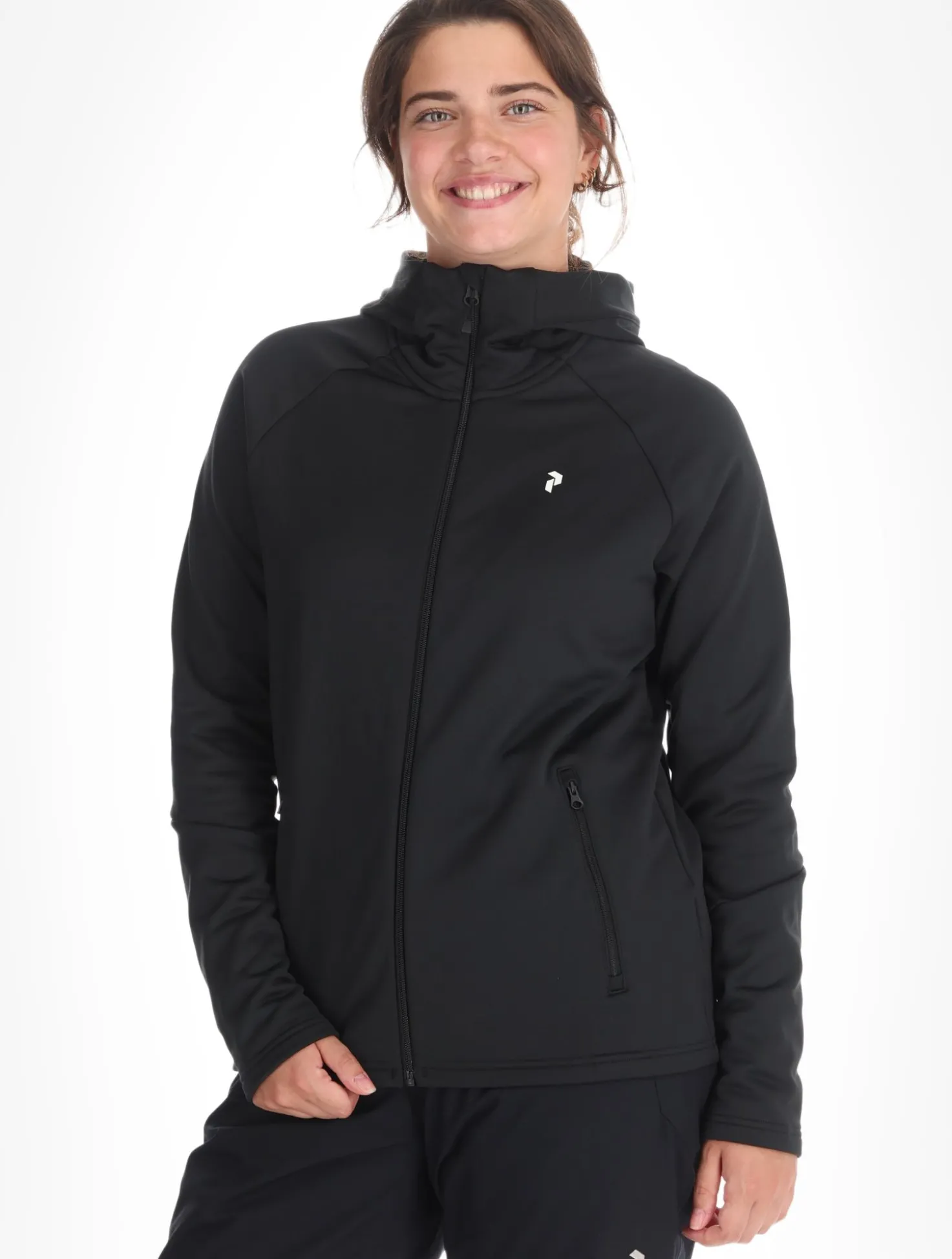 W Rider Essentials Zip Hood vest dames