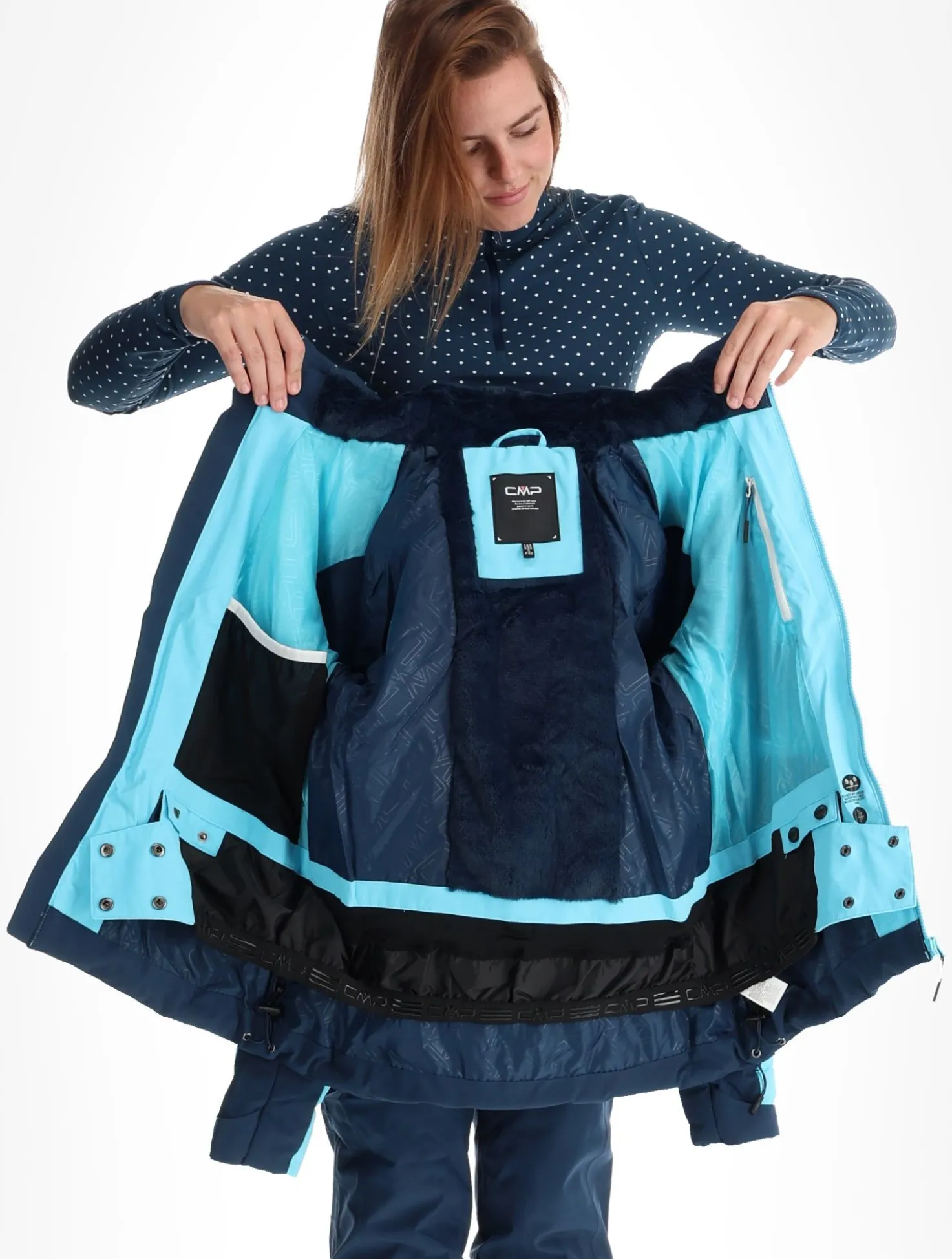 35W0216 ski-jas dames
