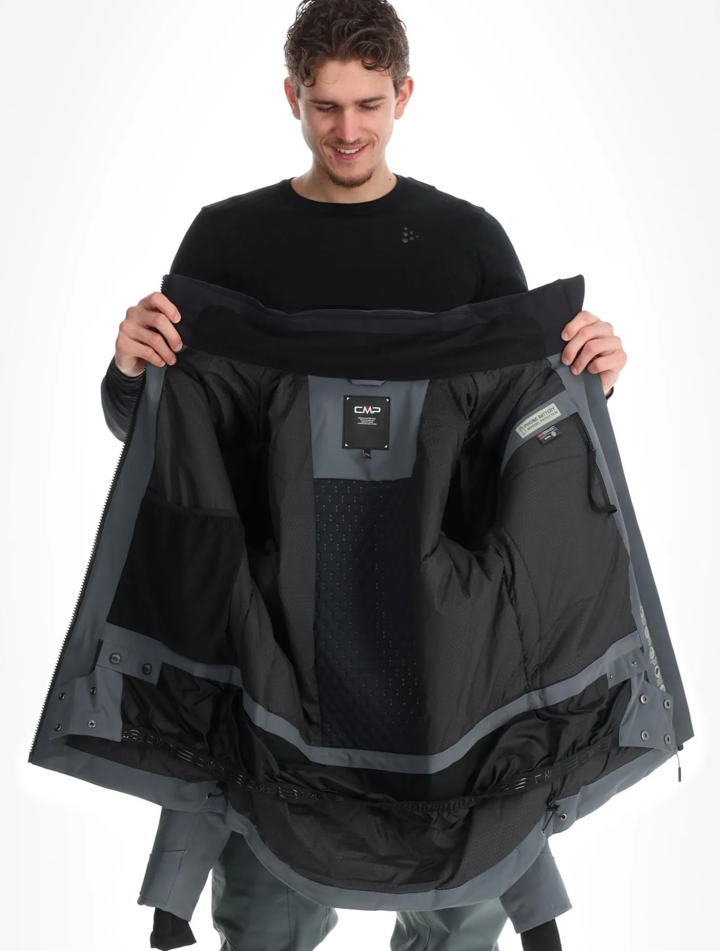 35W0137 ski-jas heren