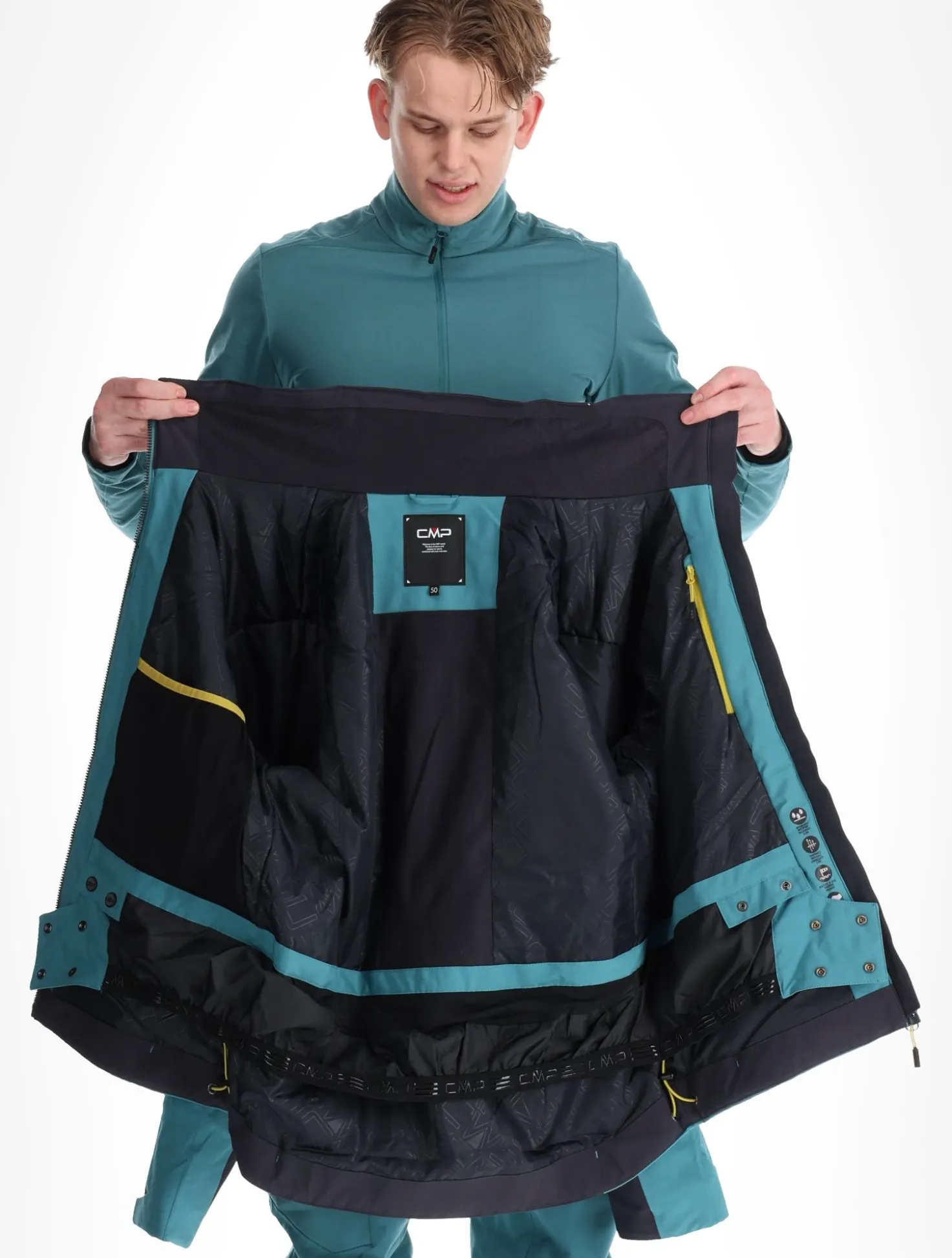 35W0097 ski-jas heren