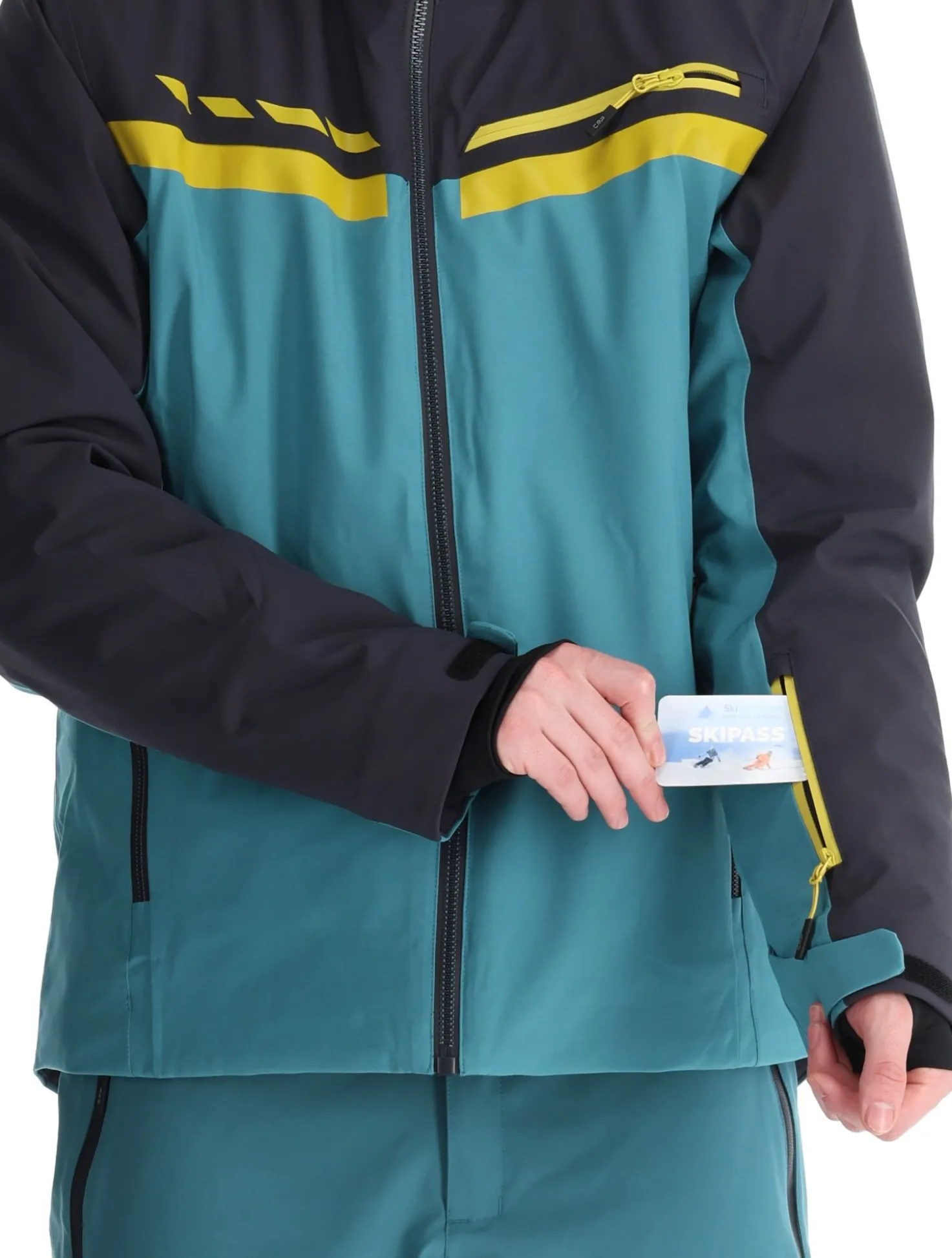 35W0097 ski-jas heren